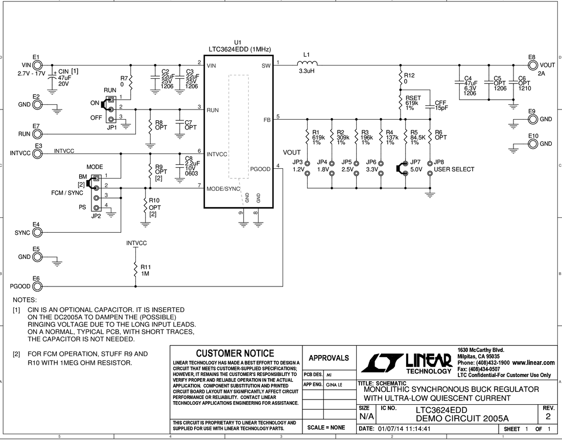 DC2005A - Schematic