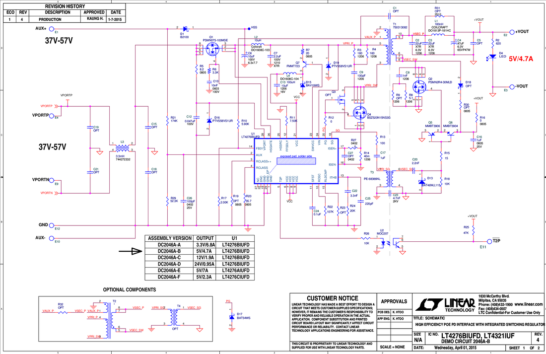 DC2046A-B - Schematic