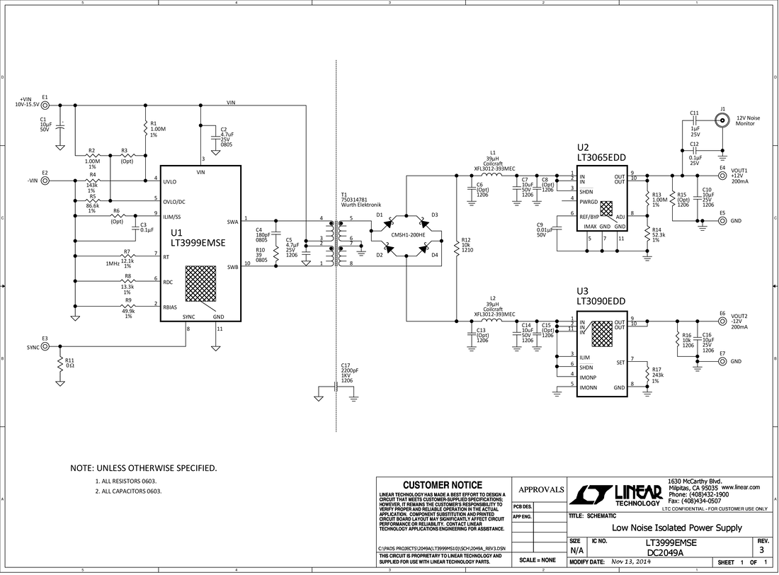 DC2049A - Schematic
