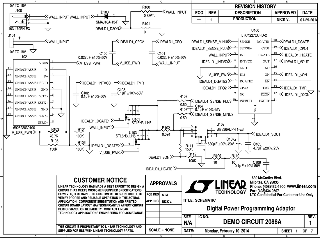 DC2086A - Schematic