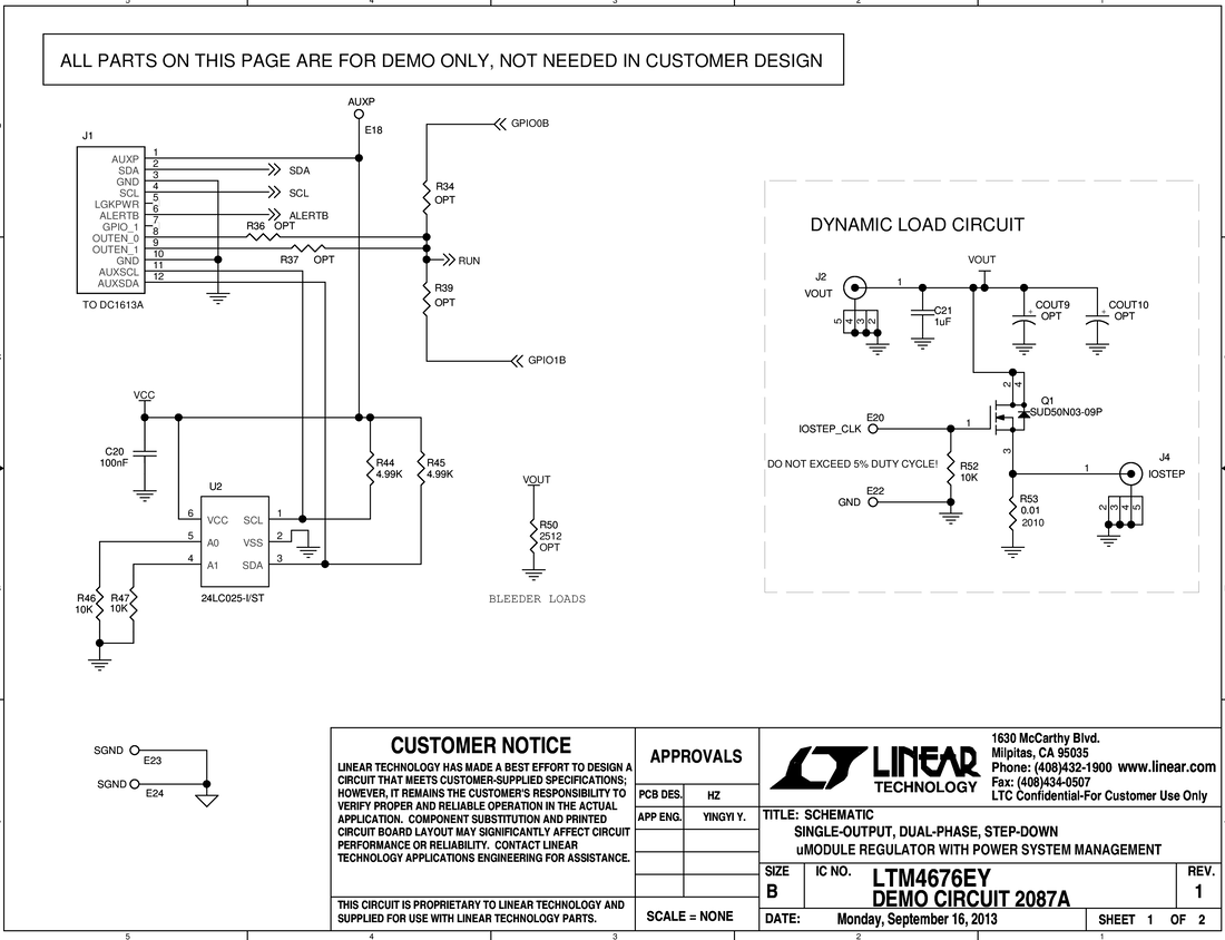 DC2087A - Schematic
