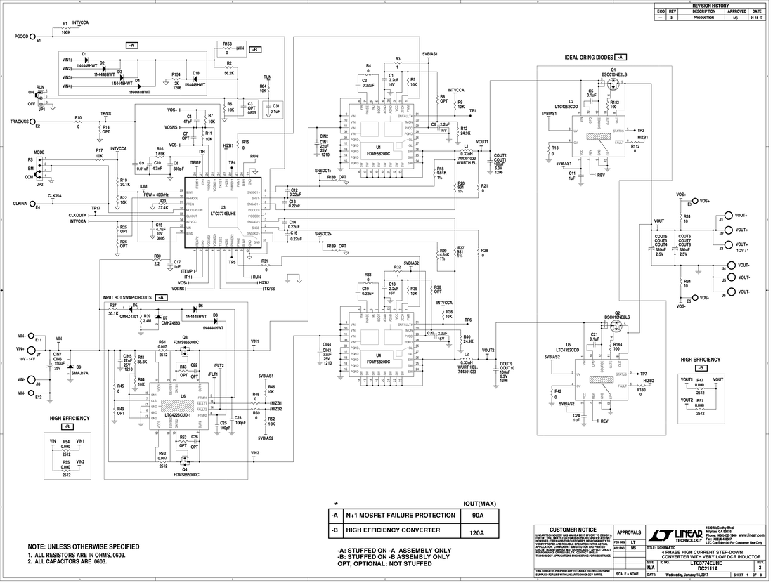DC2111A - Schematic
