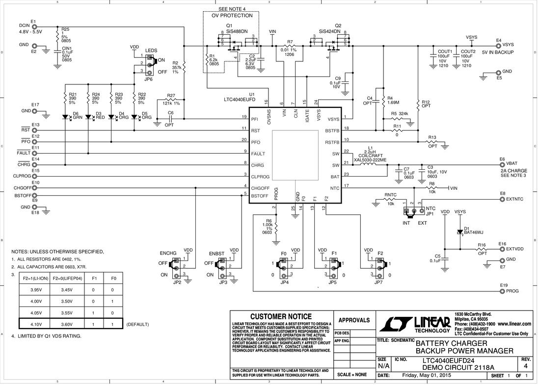 DC2118A - Schematic