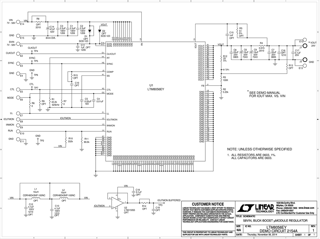 DC2154A - Schematic