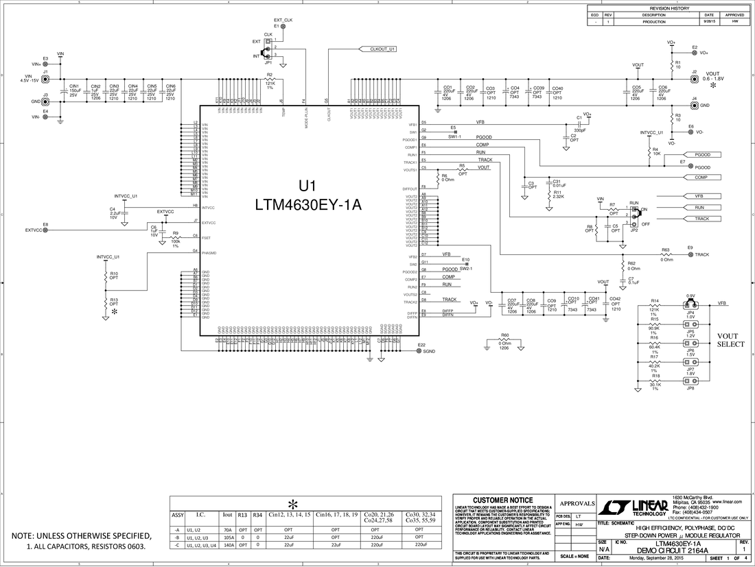 DC2164A - Schematic