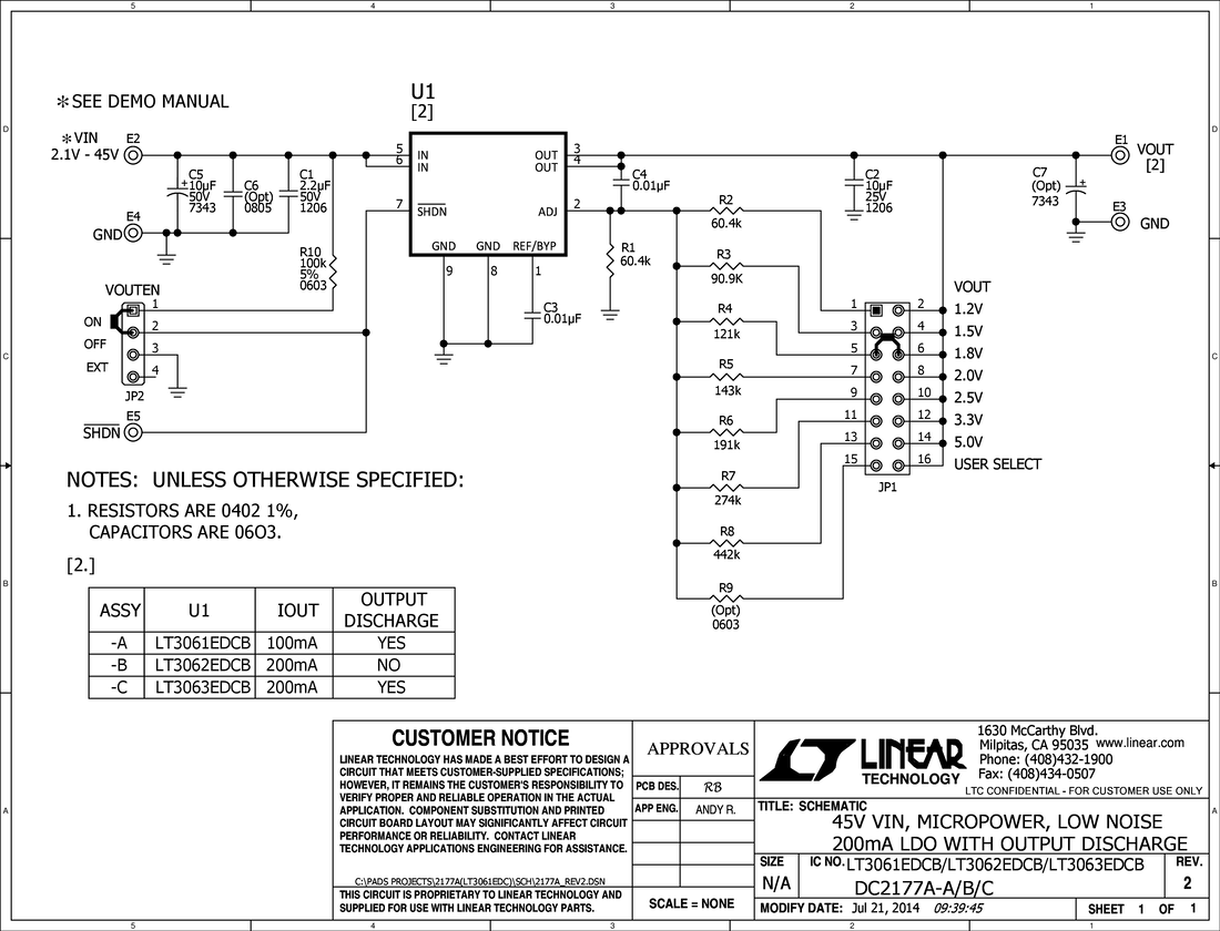 DC2177A - Schematic