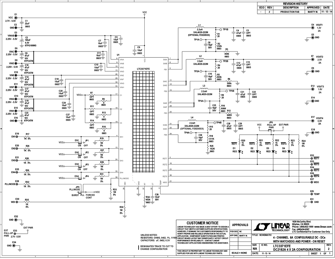 DC2182A - Schematic