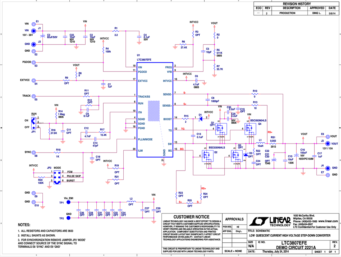 DC2221A - Schematic