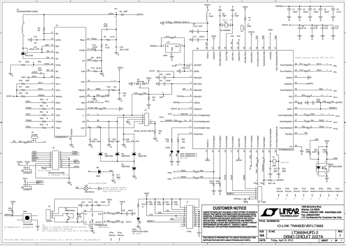 DC2227A - Schematic