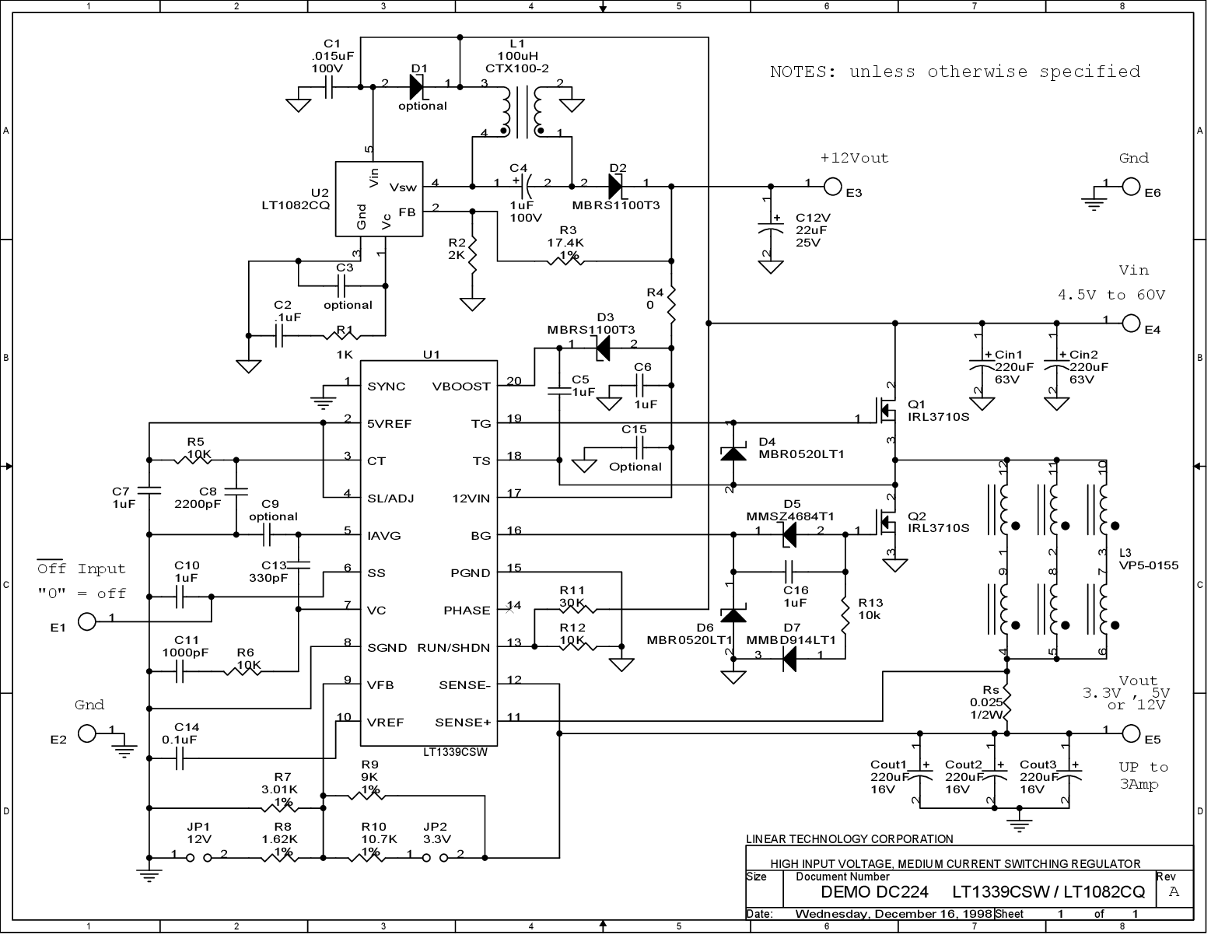 DC224A - Schematic