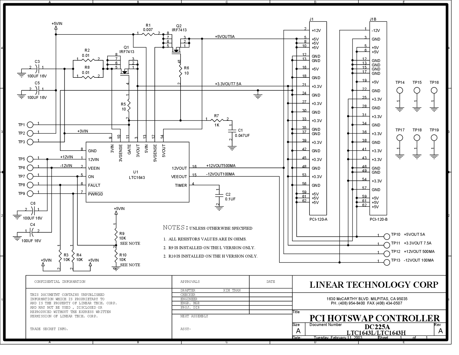 DC225A-H - Schematic