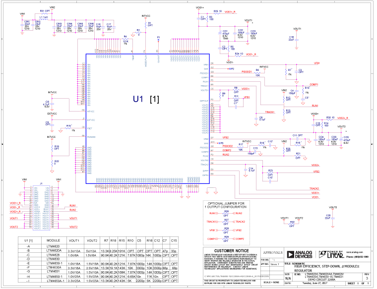 DC2268A-H Application Circuit