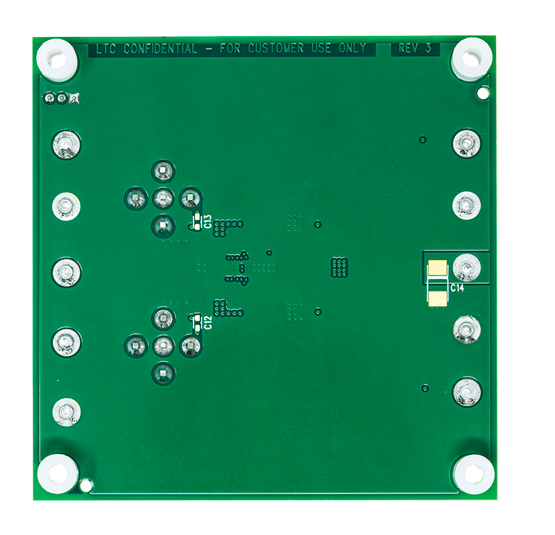 DC2270A Evaluation Board - Bottom View