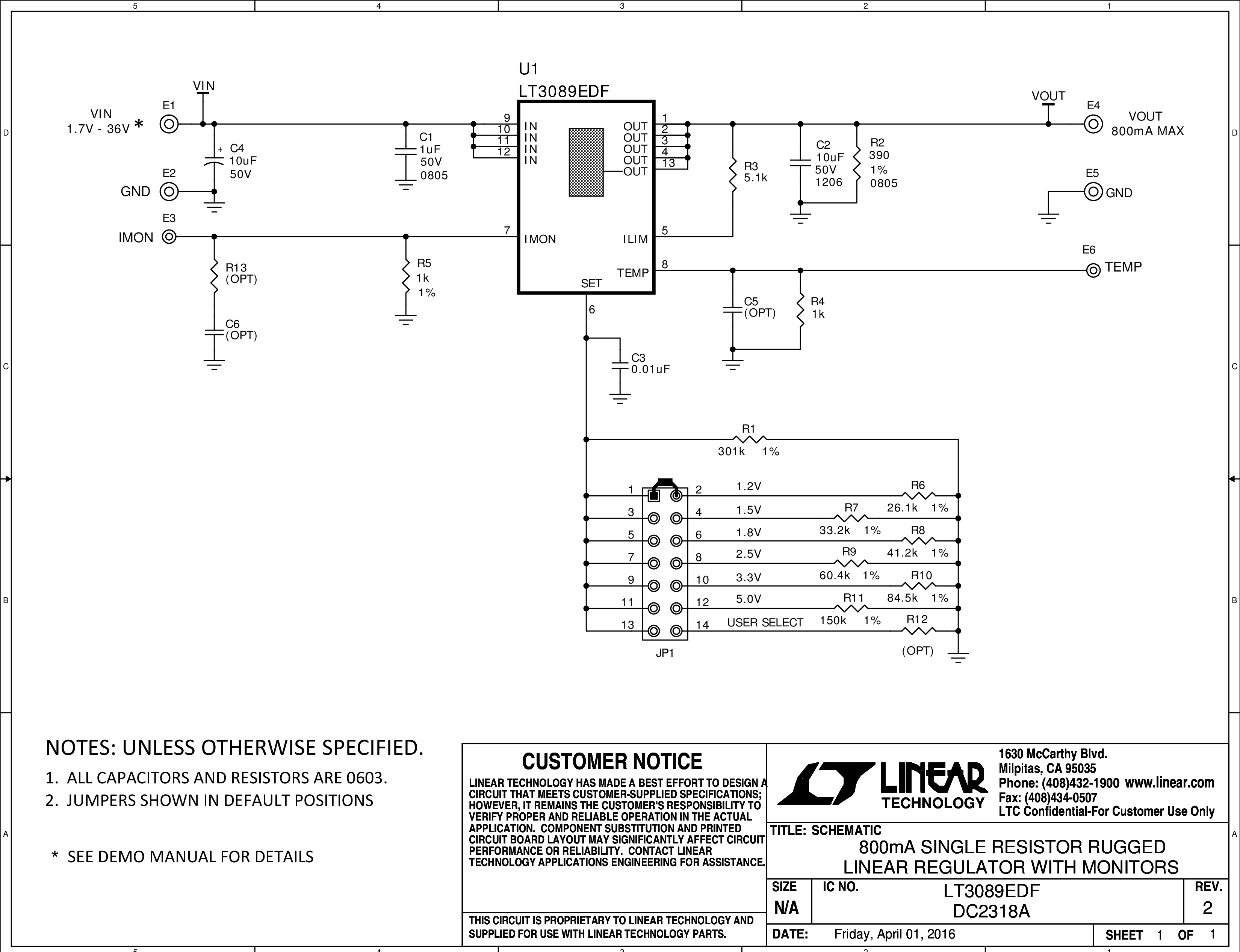 DC2318A - Schematic