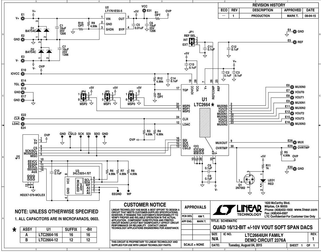 DC2376A - Schematic