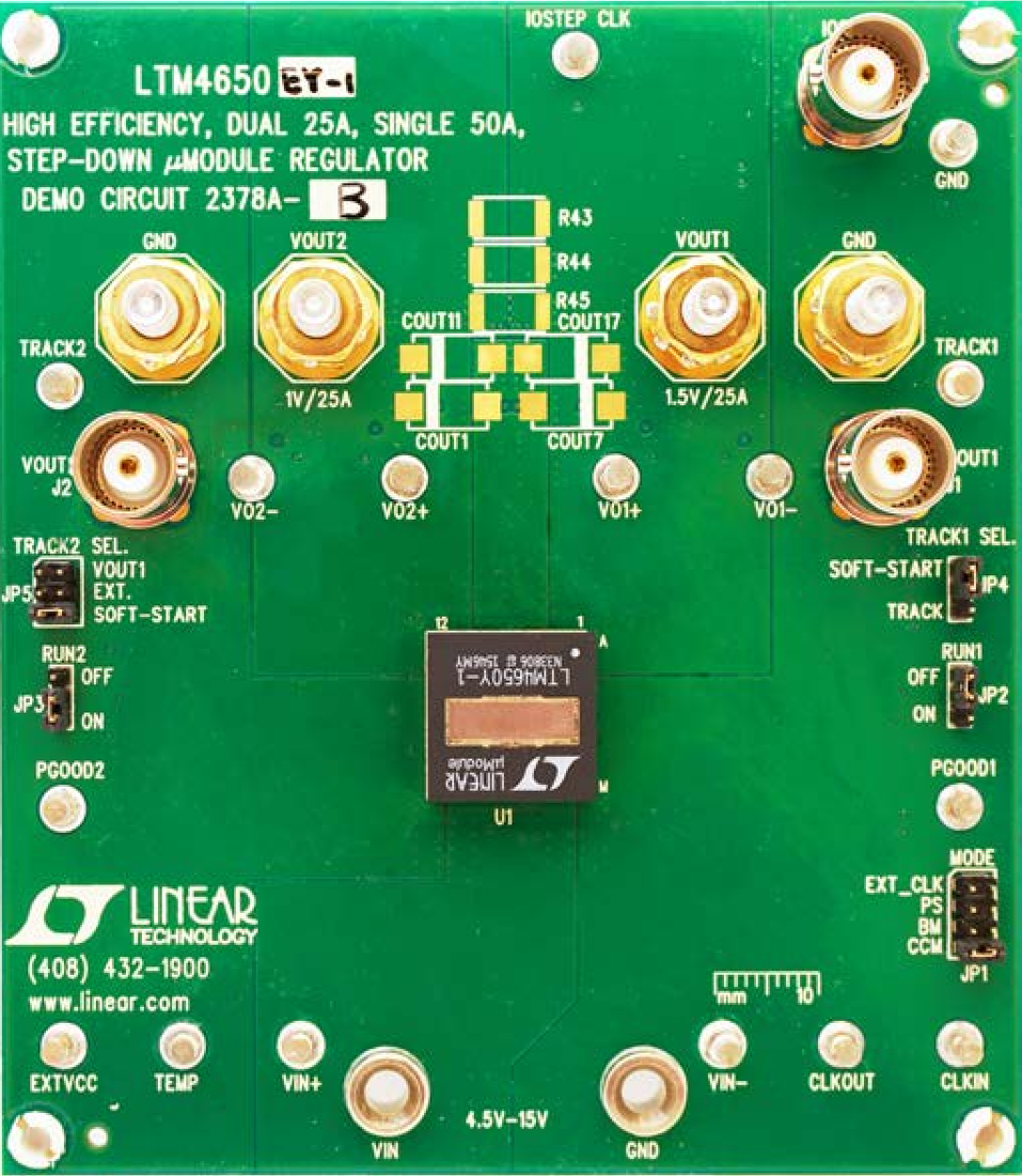 DC2378A-B - Demo Board Image