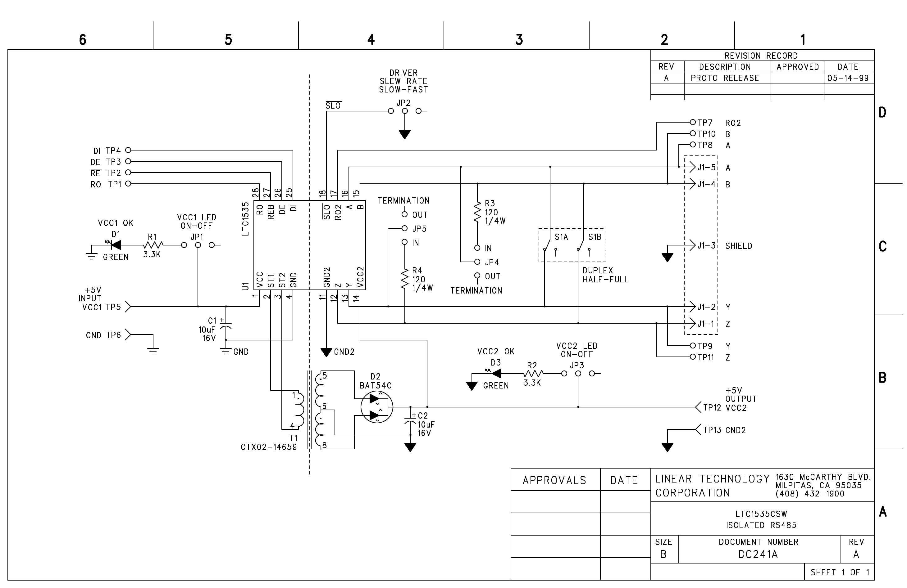 DC241B - Schematic