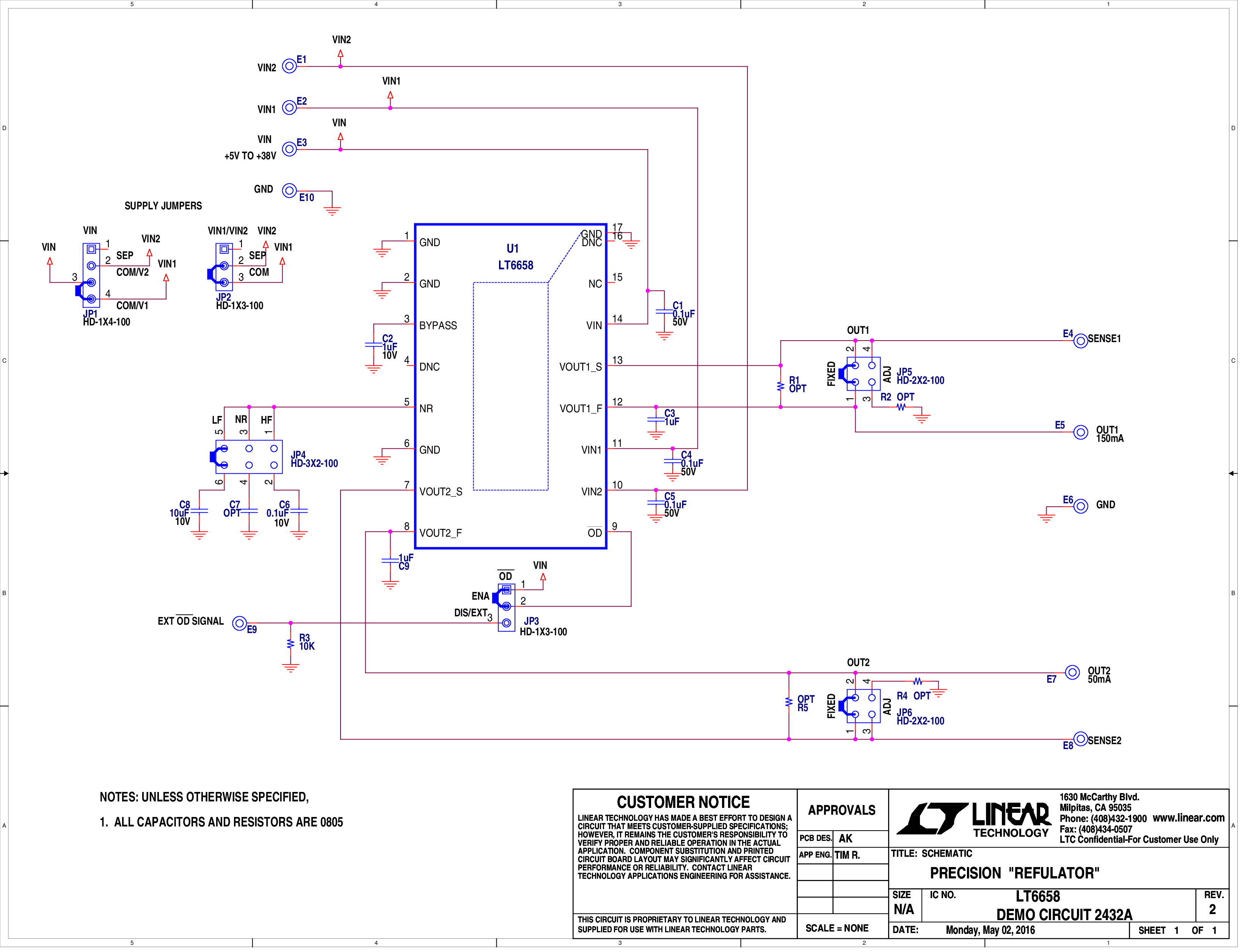 DC2432A - Schematic