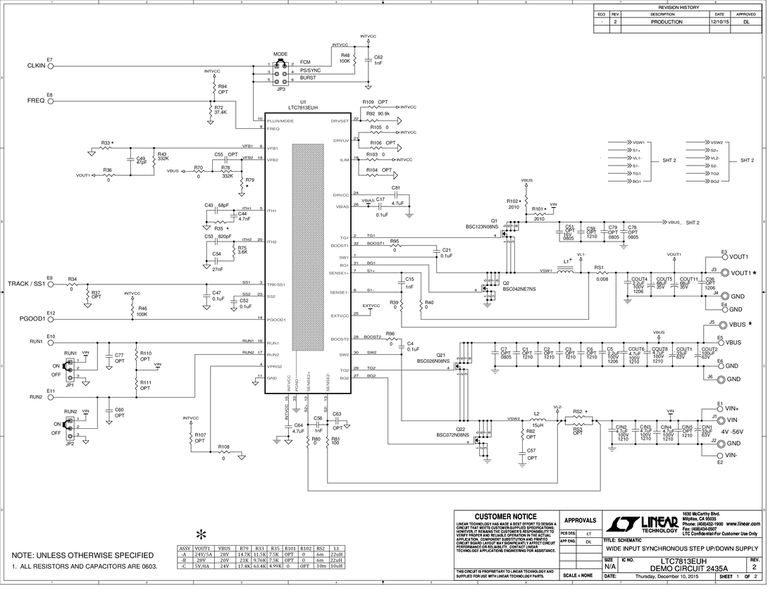 DC2435A - Schematic