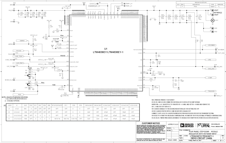 DC2448A-B Application Circuit