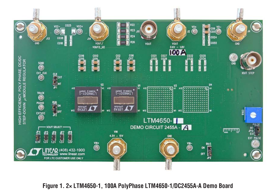 DC2455A-A Demo Board Image