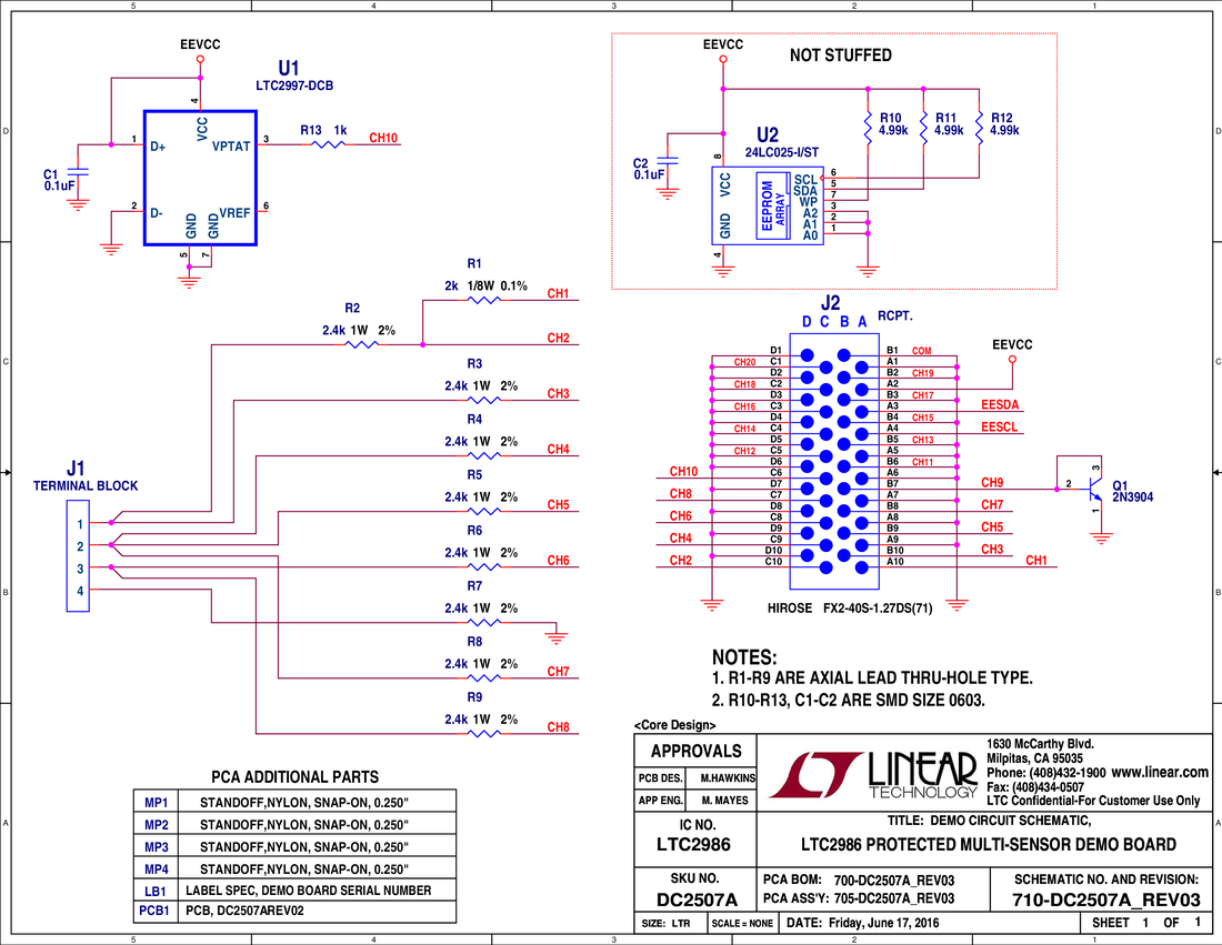 DC2507A - Schematic