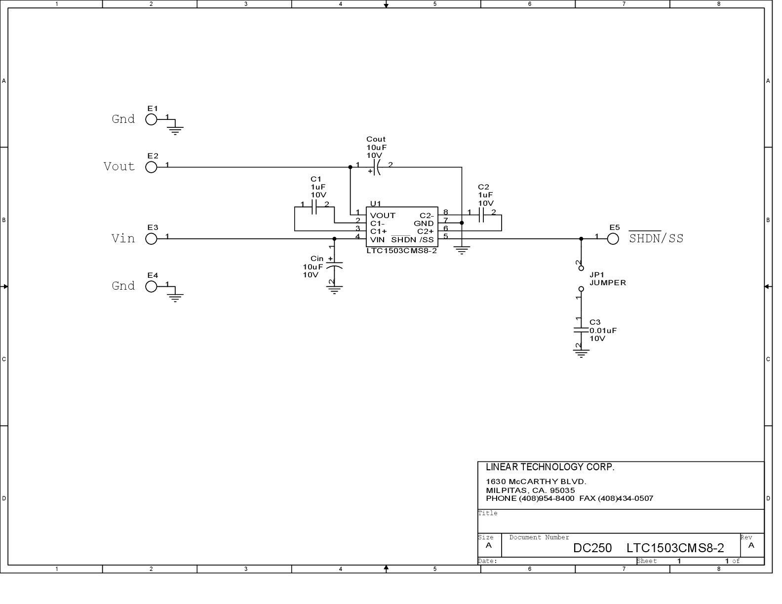 DC250A-A - Schematic
