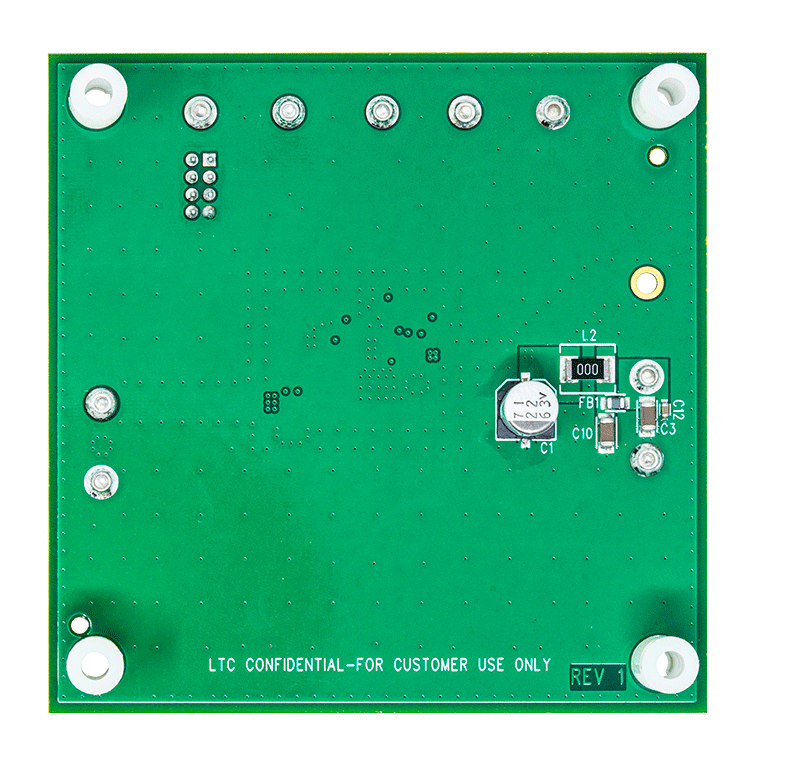 DC2565A Evaluation Board - Bottom View