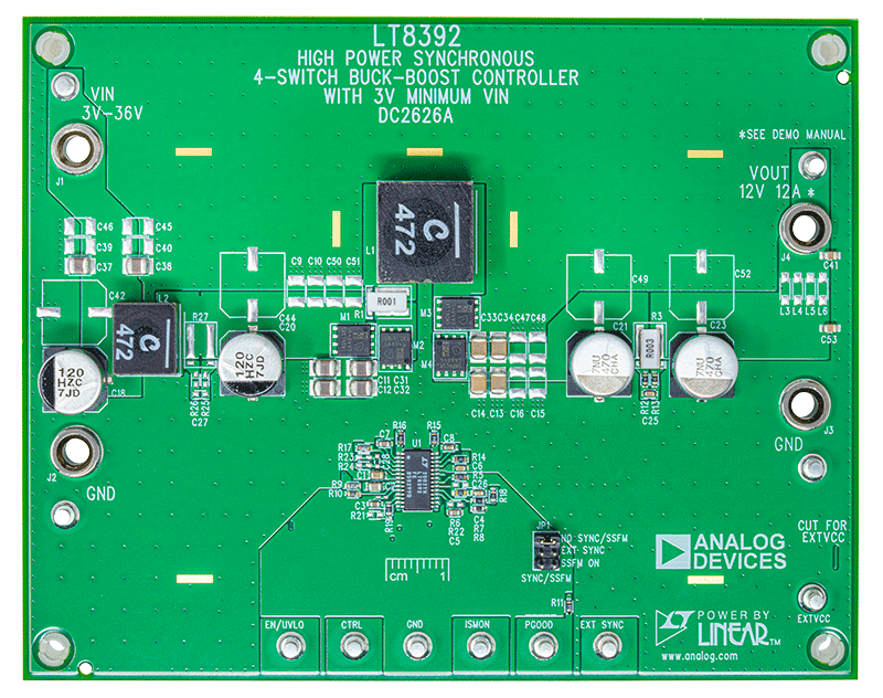 DC2626A Evaluation Board