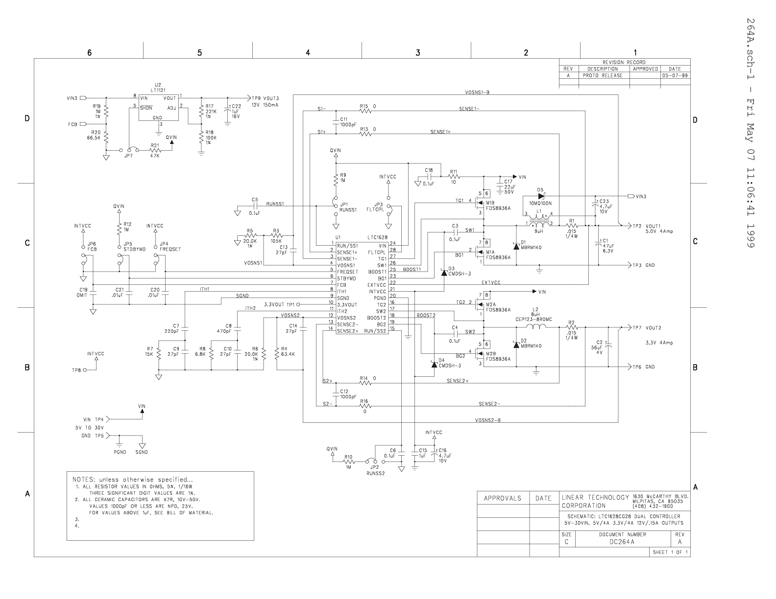 DC264A - Schematic