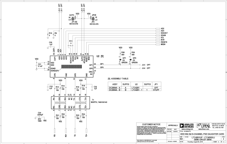 DC2685B Application Circuit