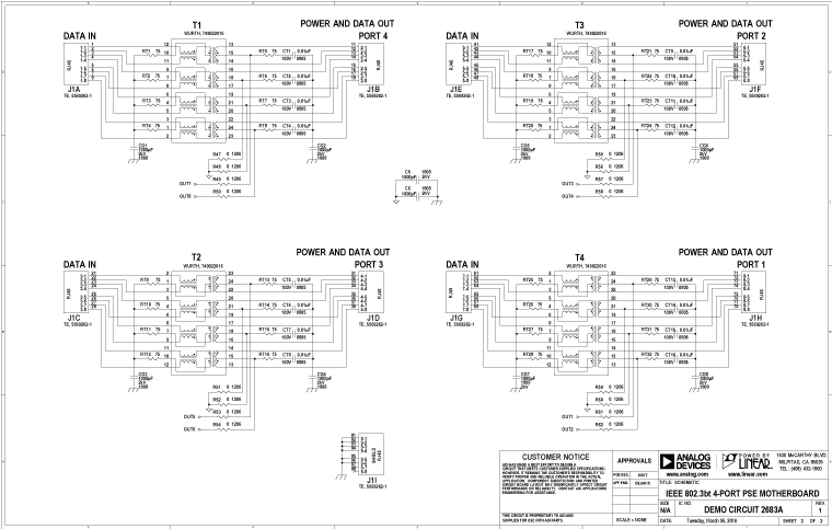 DC2685B Application Circuit