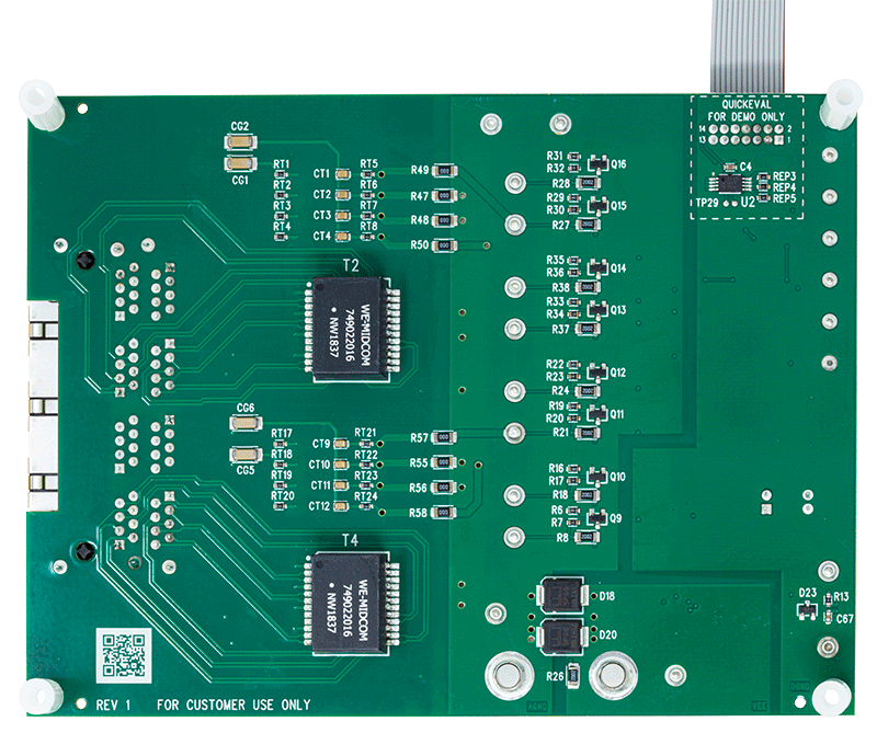 DC2685B Evaluation Kit - Bottom View
