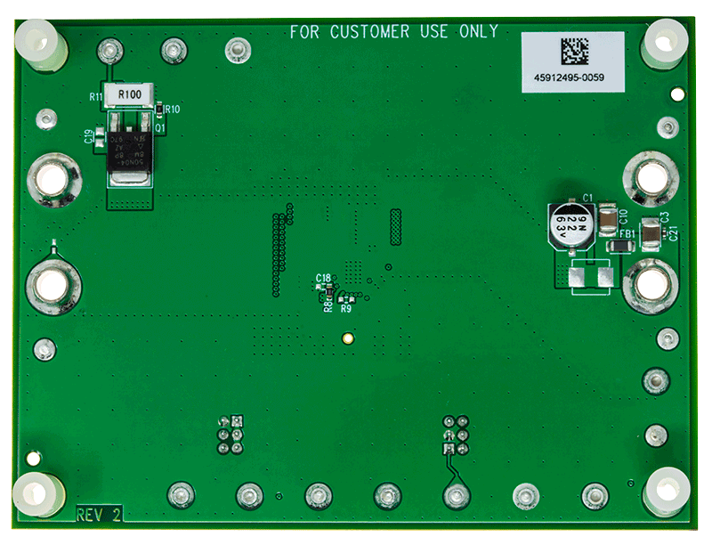 DC2929A Evaluation Board - Bottom View
