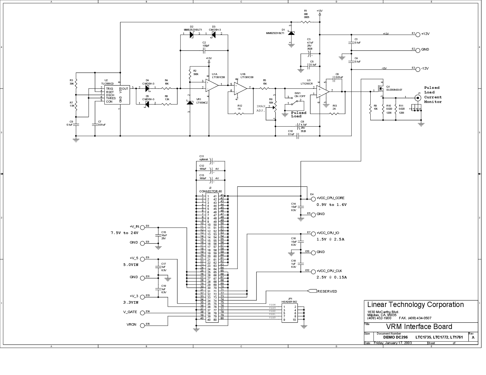 DC296A - Schematic