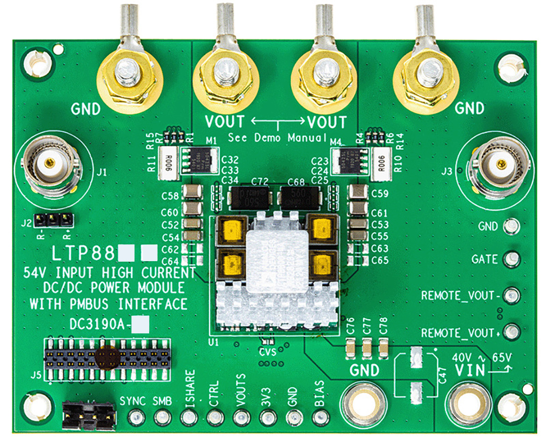 DC3190A-D Evaluation Board