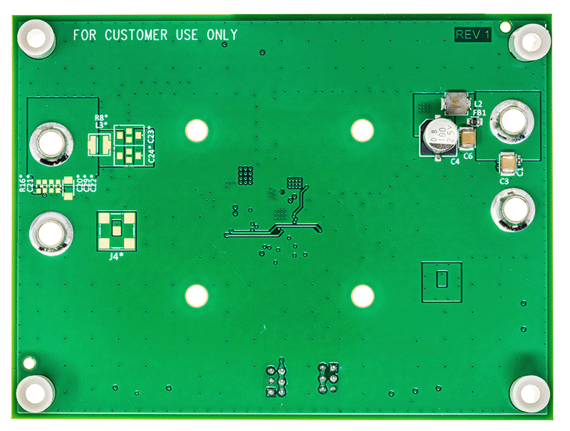 DC3220A Evaluation Board - Bottom View