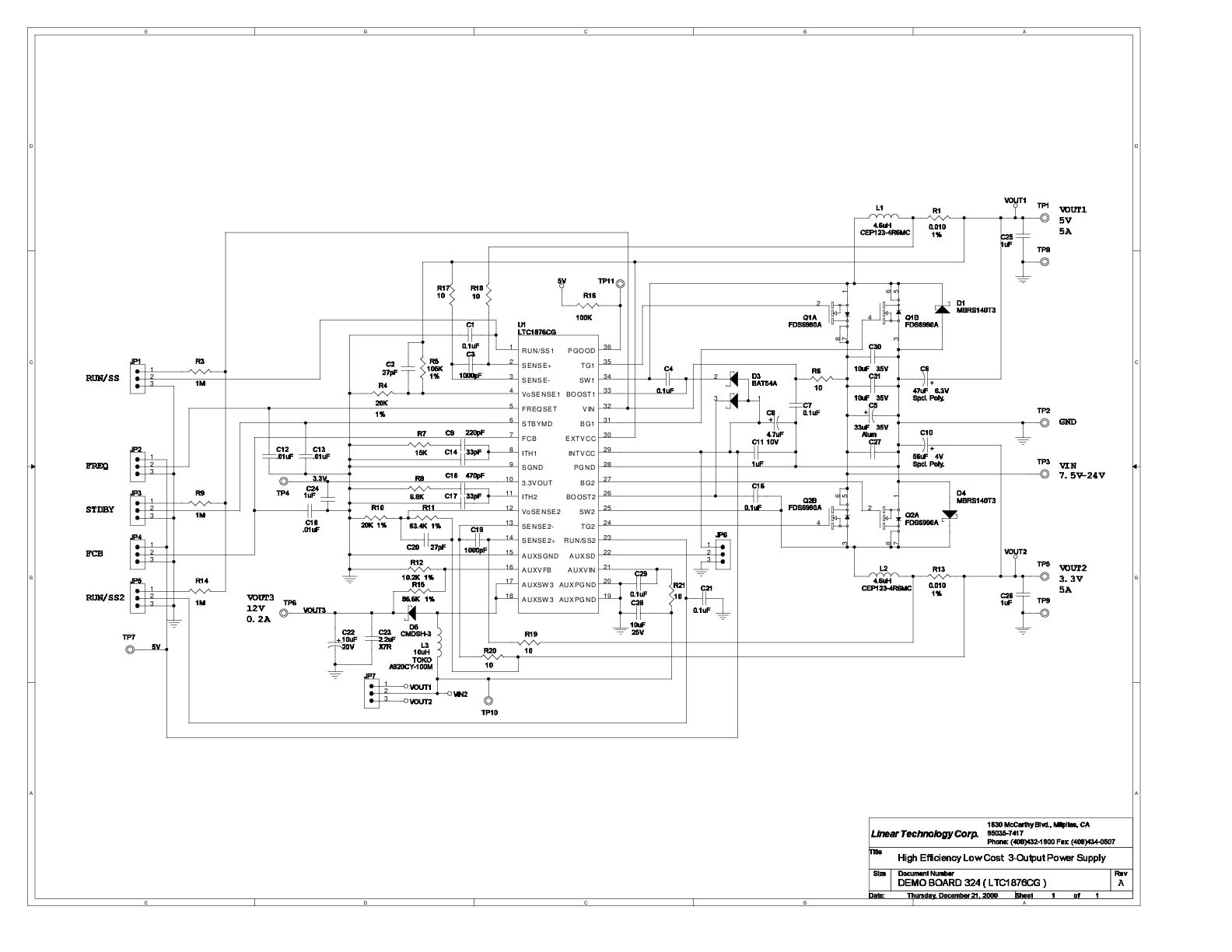 DC324A - Schematic