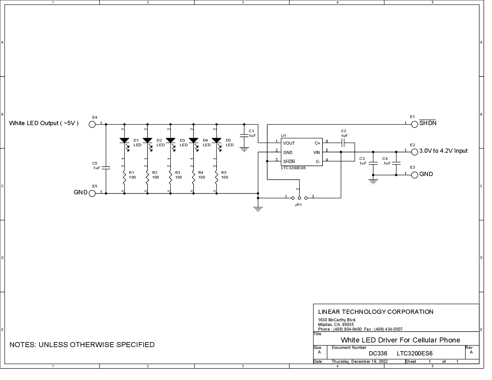 DC336A - Schematic