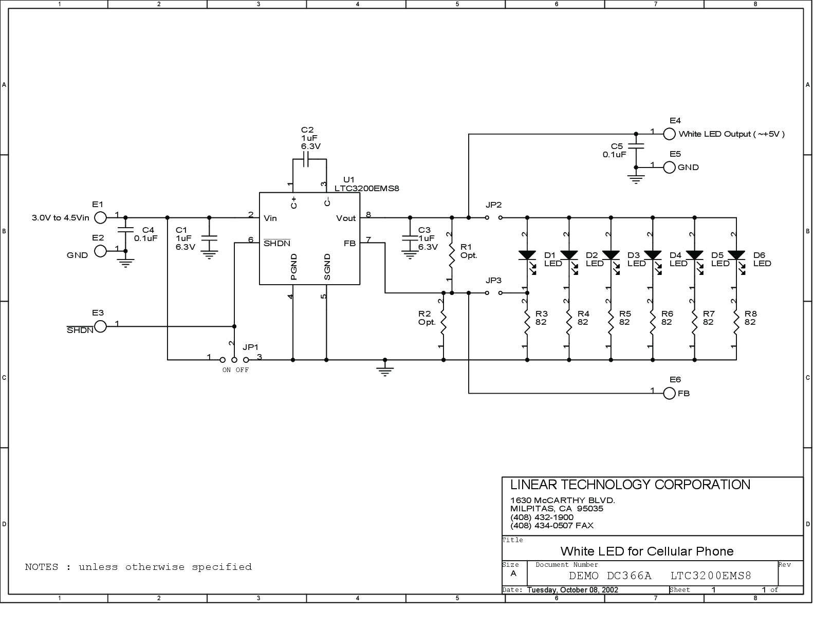 DC366A - Schematic