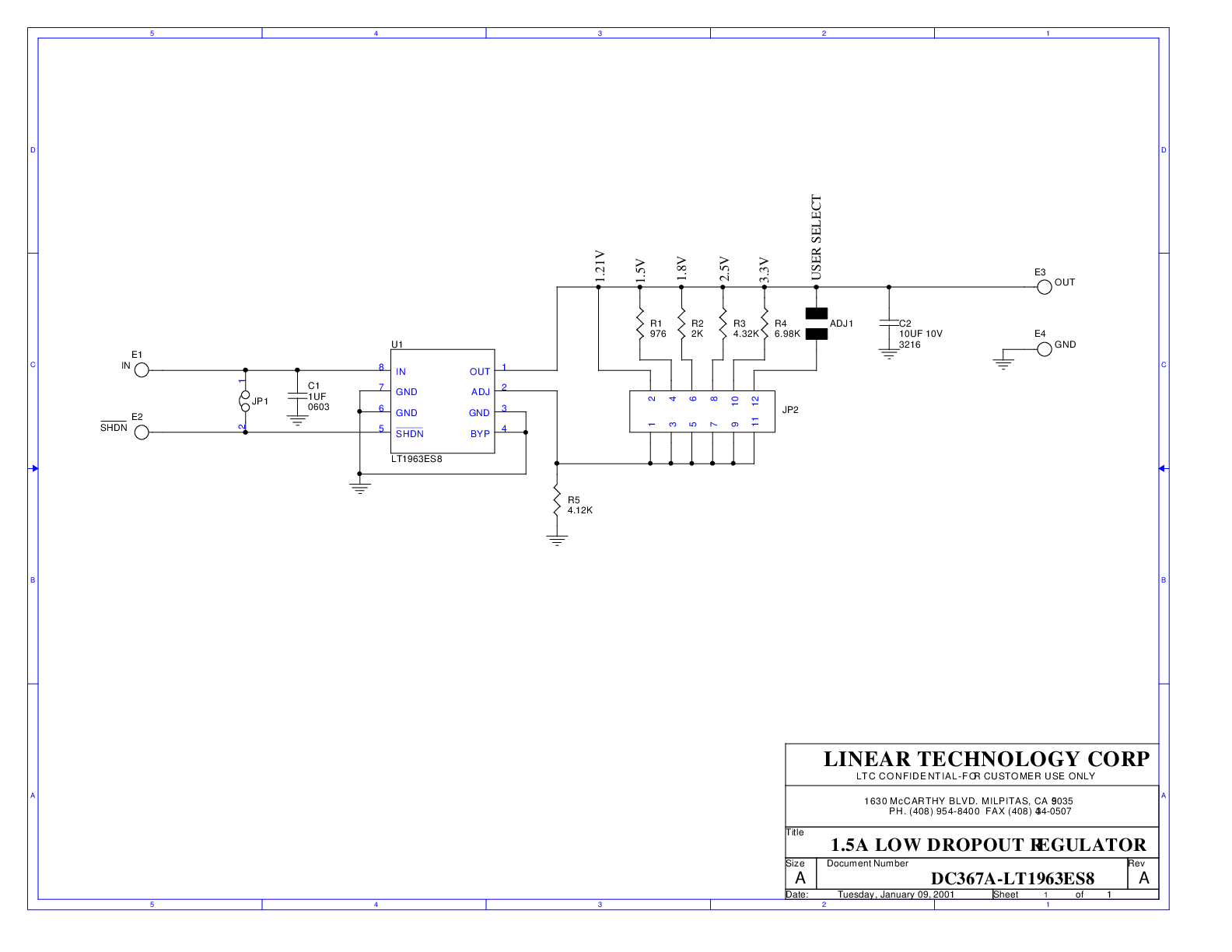 DC367A - Schematic