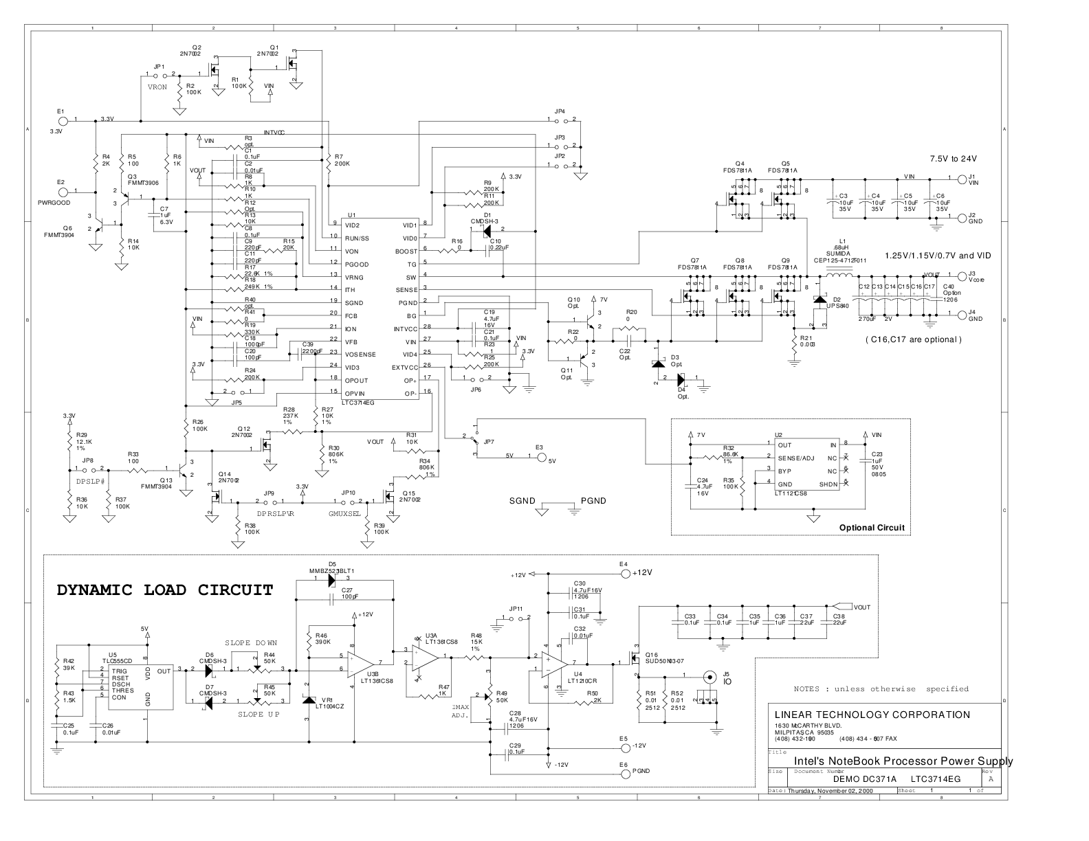 DC371A - Schematic