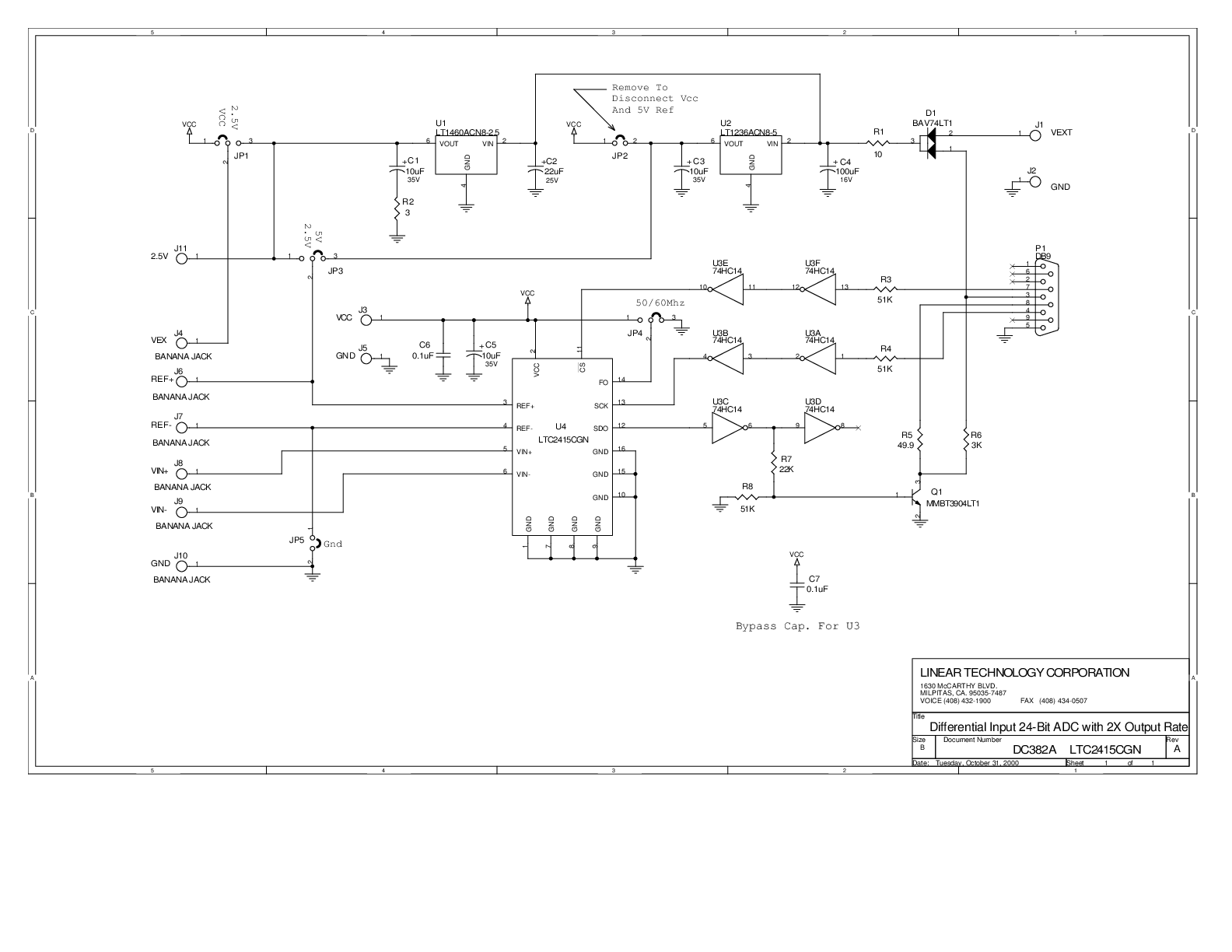 DC382A - Schematic