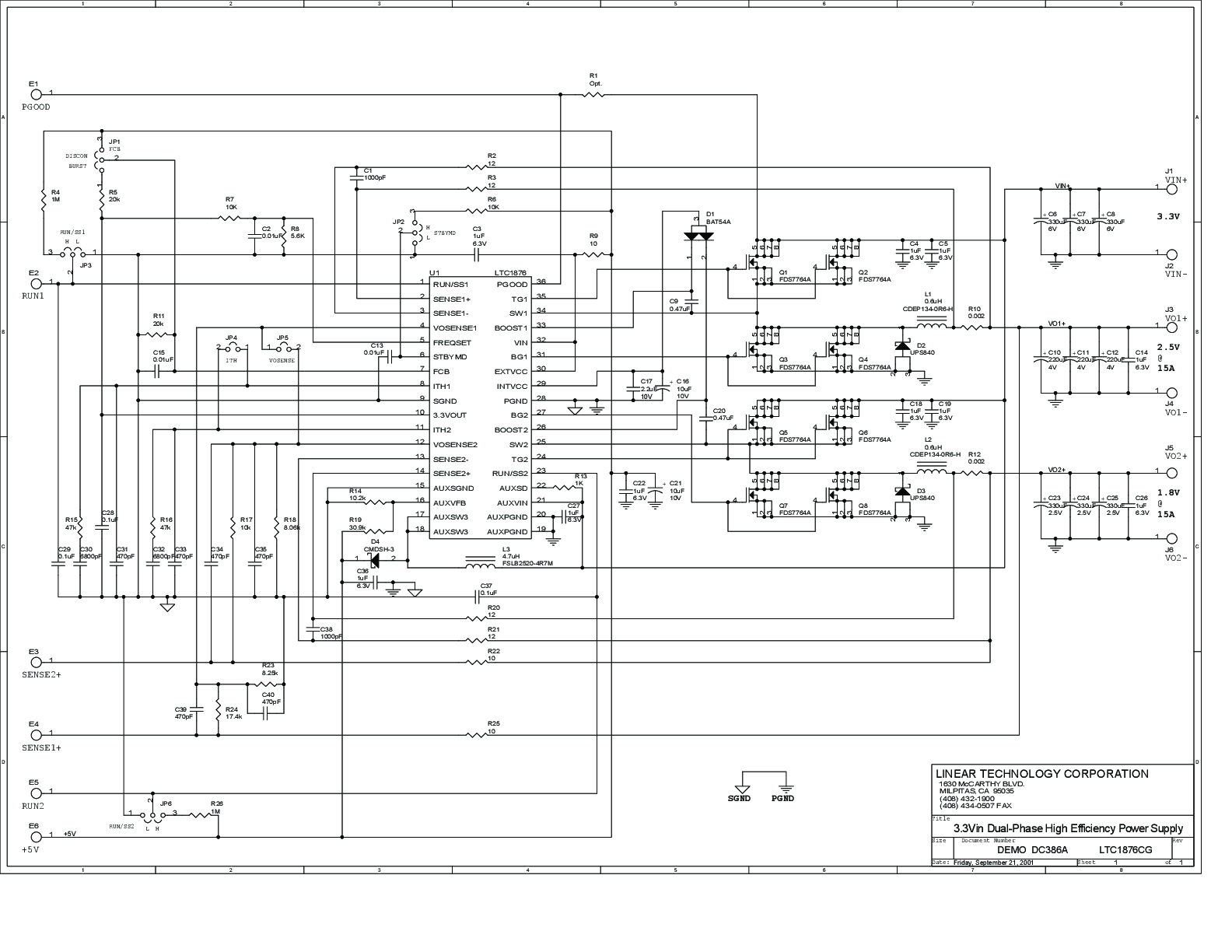 DC386A - Schematic