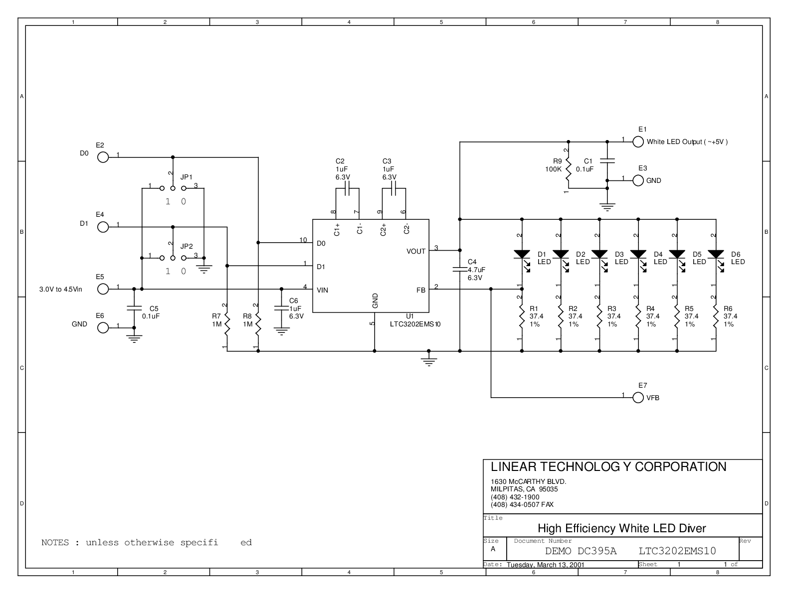 DC395A - Schematic