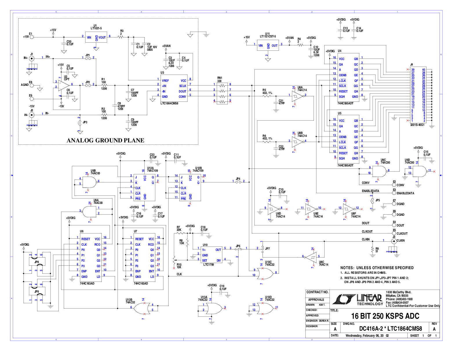 DC416A - Schematic