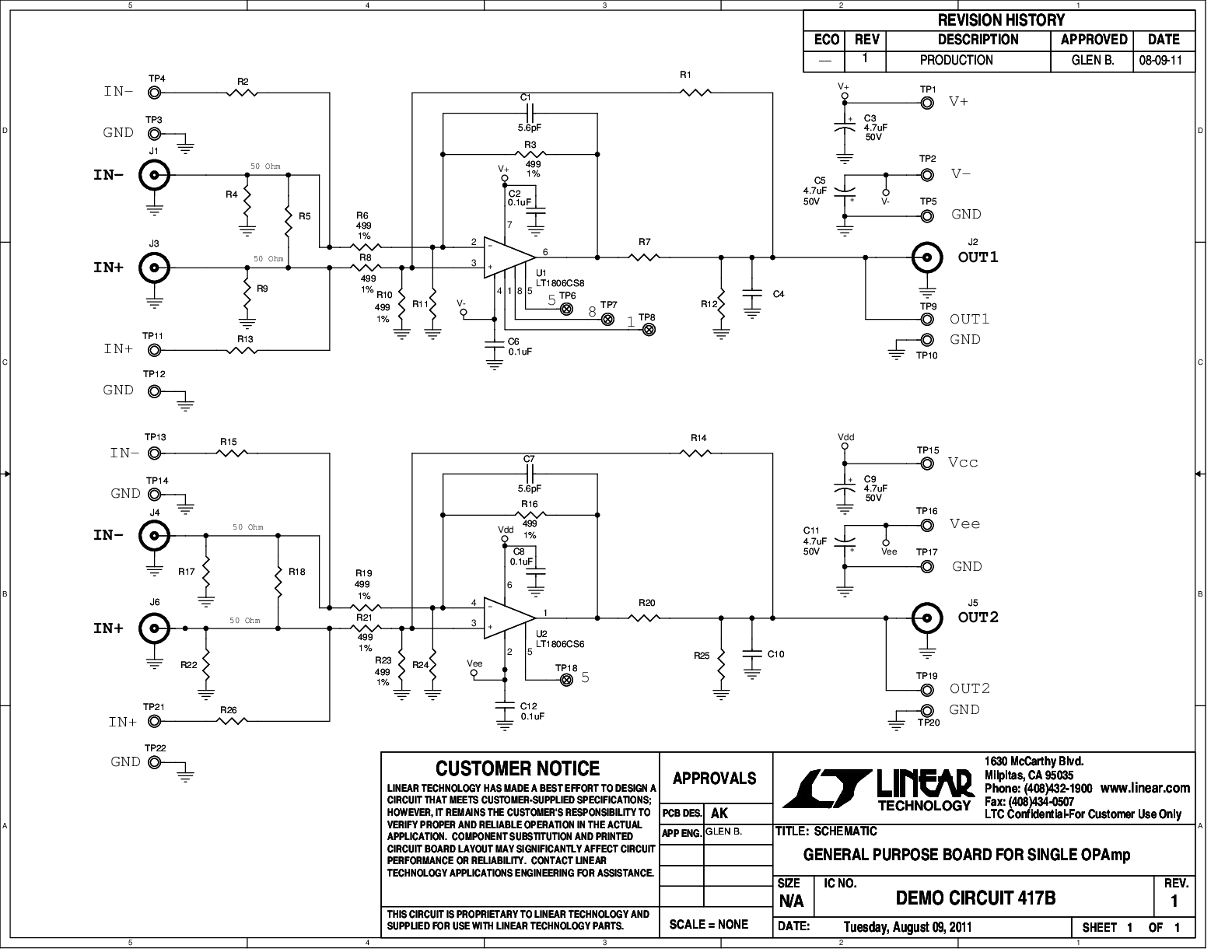 DC417B - Schematic