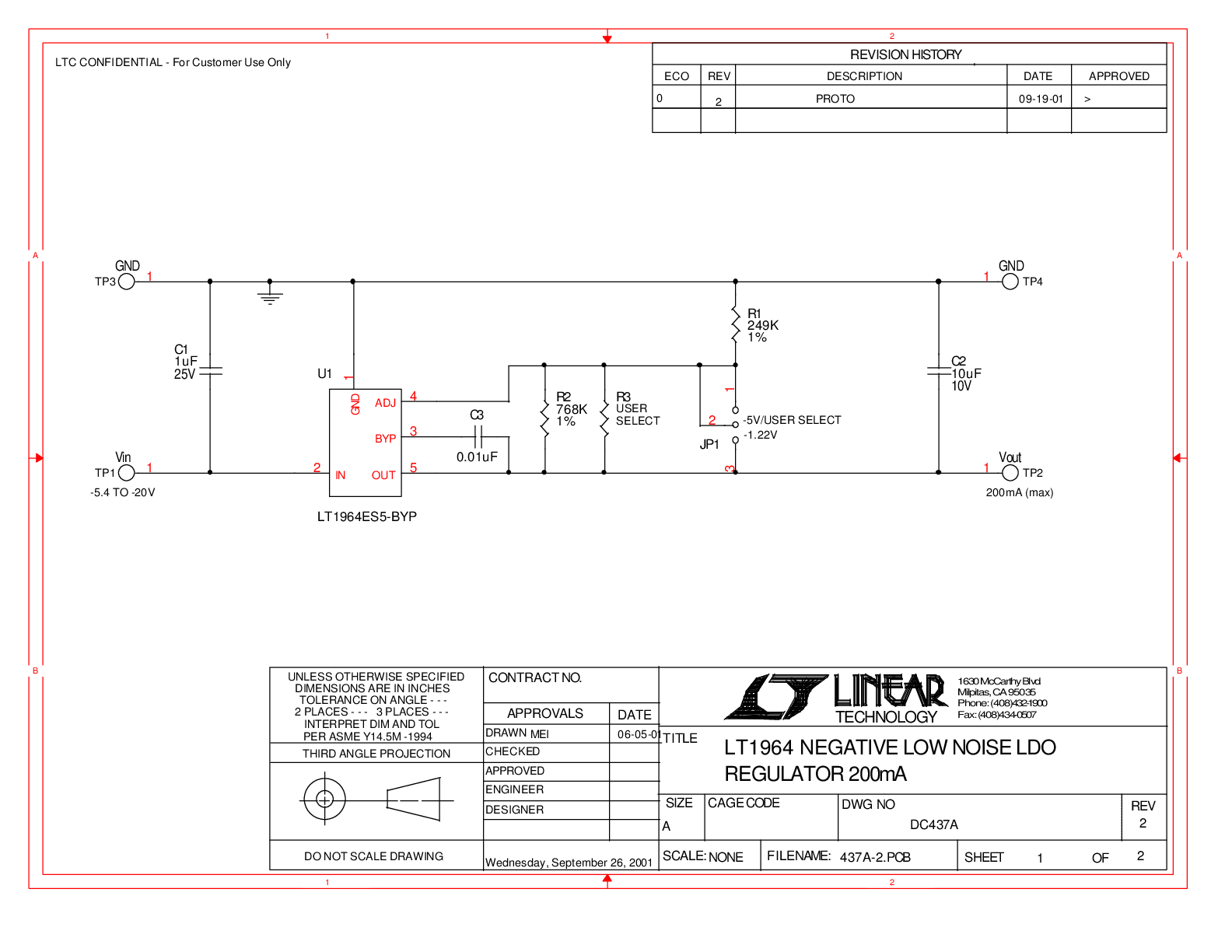 DC437A - Schematic
