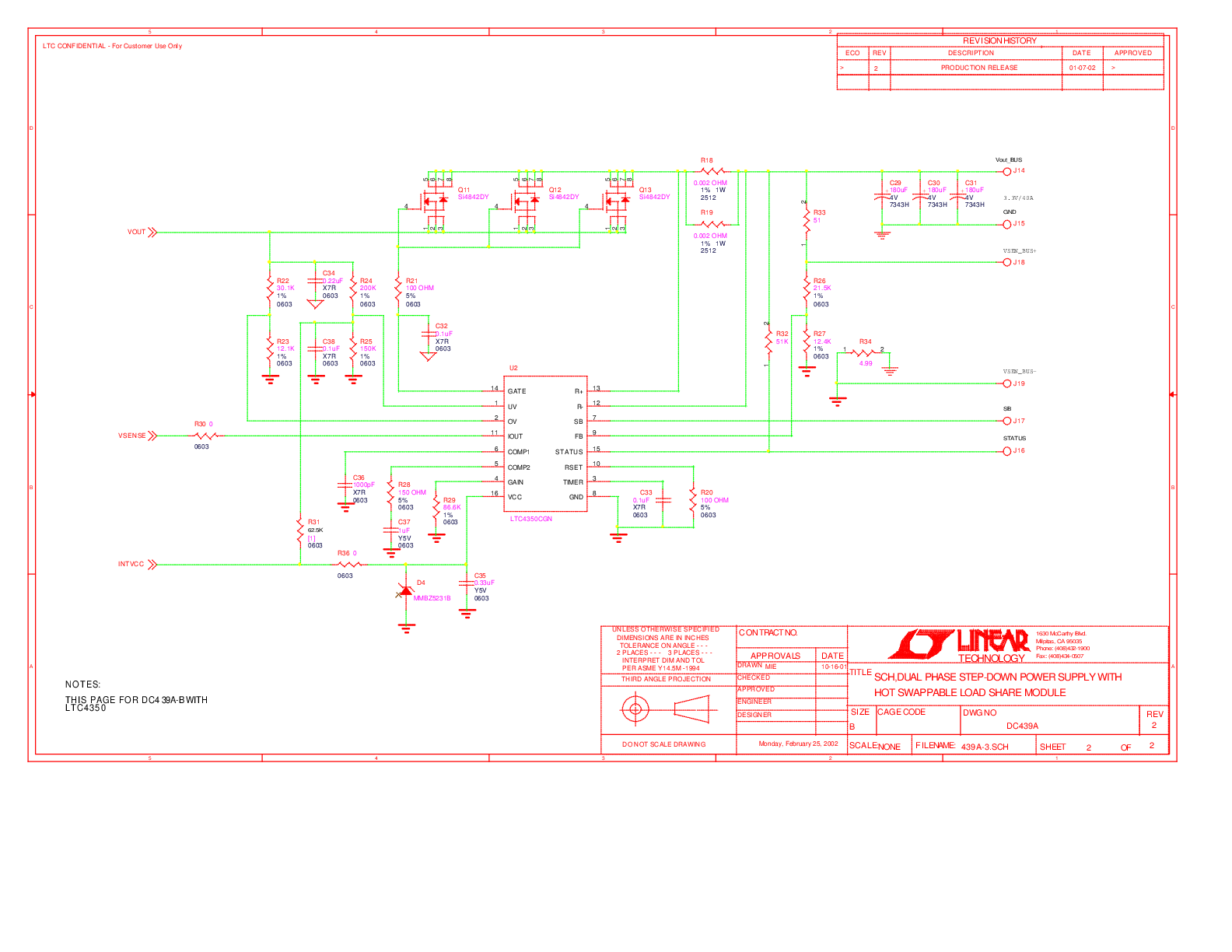 DC439A-A - Schematic