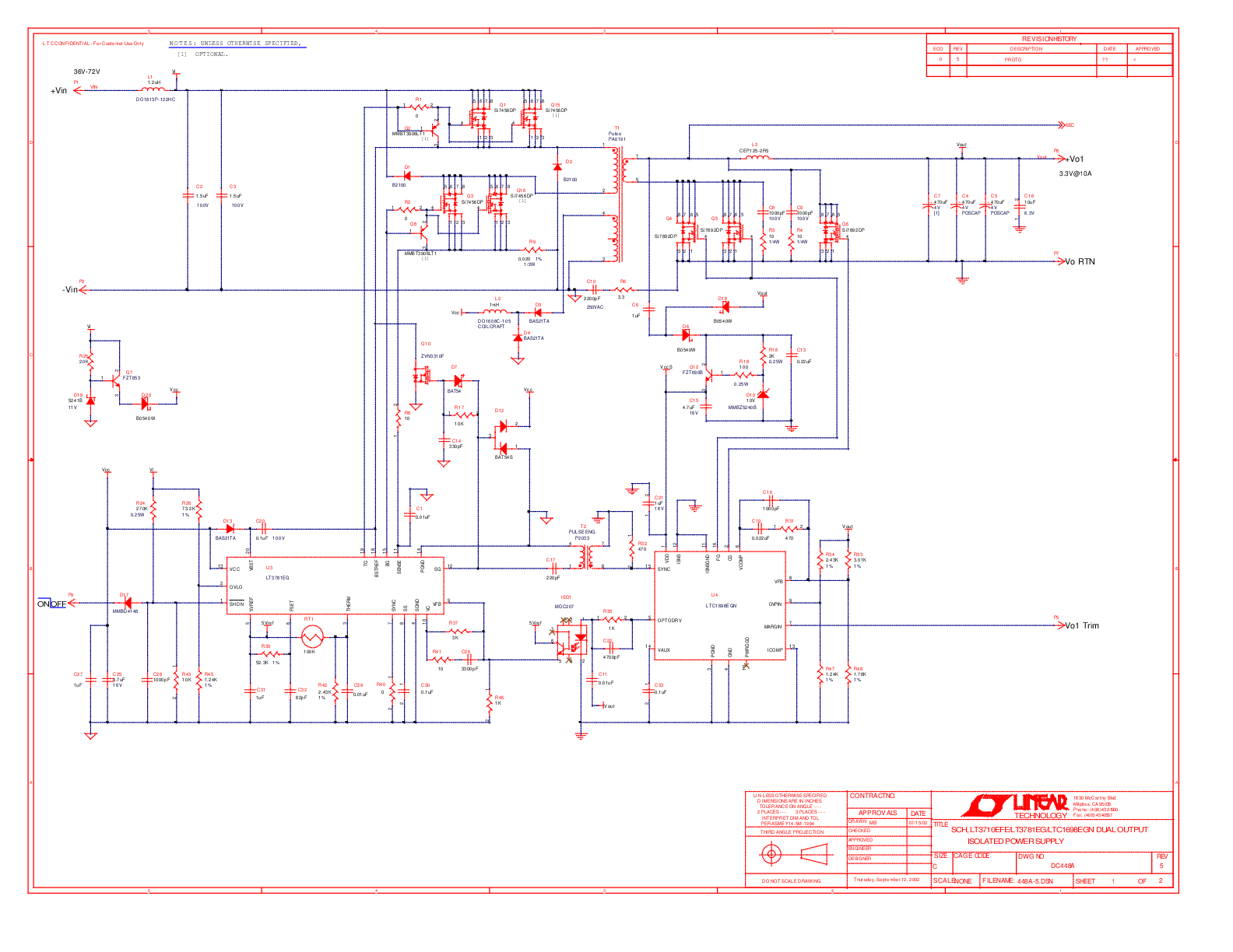 DC448A - Schematic